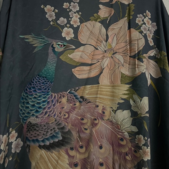 Spell & The Gypsy Waterfall Maxi Kimono Deep Blue - Picture 6 of 16